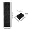 24Pockets NOn woven Household Door Wall Hanging Shoe Storage Bag Organizer Space Saving Rack