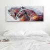 ZYGALLOP Animal Abstract Wall Art Running Horse Canvas Painting Modern Prints Posters Pictures Living Room Decoration Home Decor No Frame