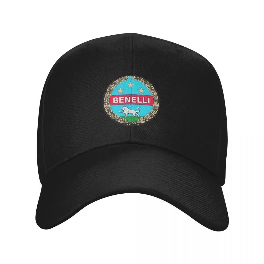 New Benelli Early Lion Logo Baseball Cap Fishing cap Trucker Hat funny hat western Women Beach Fashion Unisexs