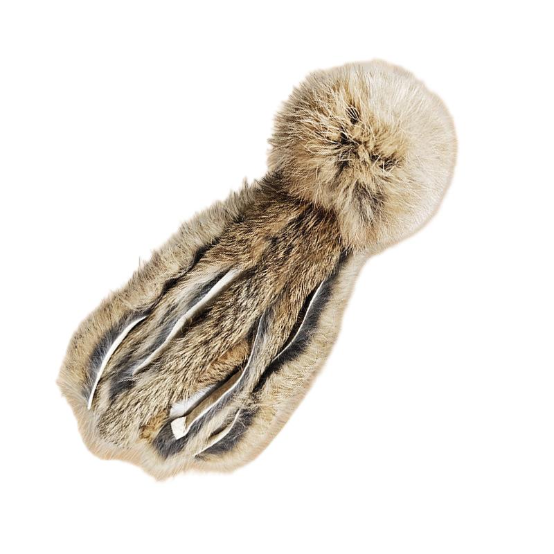 Artificial Rabbit Fur Cat Toy Imitation Mouse Soft Stuffed Pet Toy for Indoor Activity and Exercise Scenes A