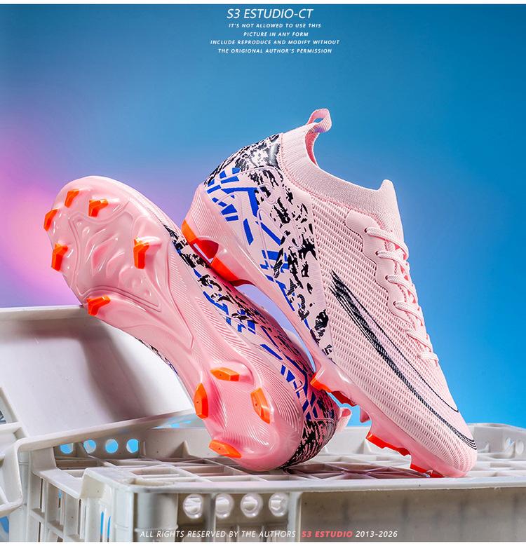 Children's Football Studded Shoes for Boys and Girls in Middle and Primary School