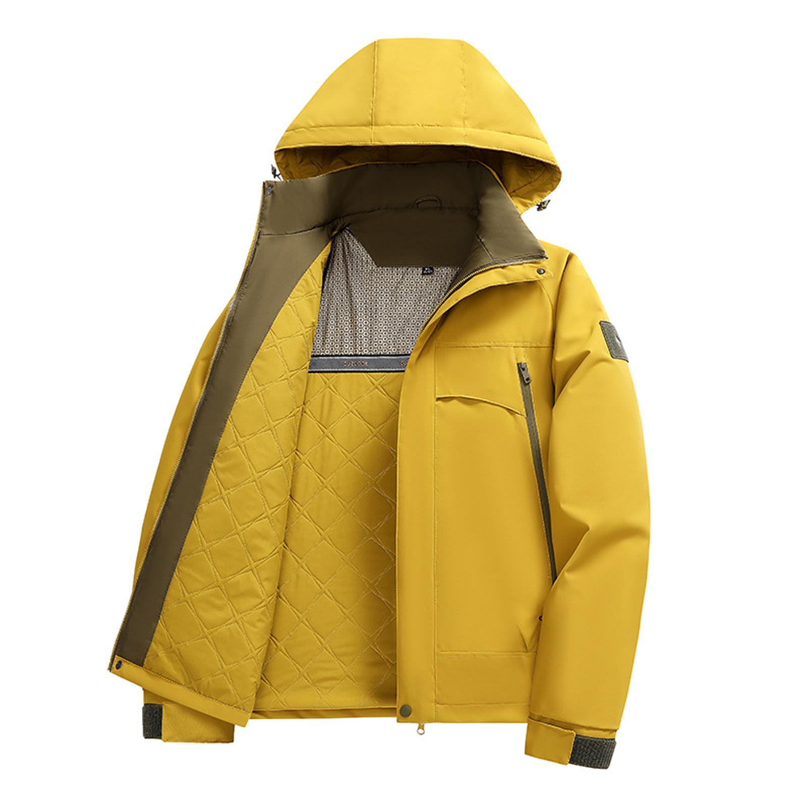 

Women s Fashionable And Comfortable Outdoor Windproof Jackets XL жёлтый