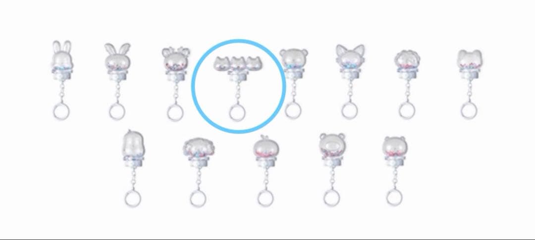 [USED] Seventeen (SEVENTEEN) Penlight Parts Keyring - Yoldatcham