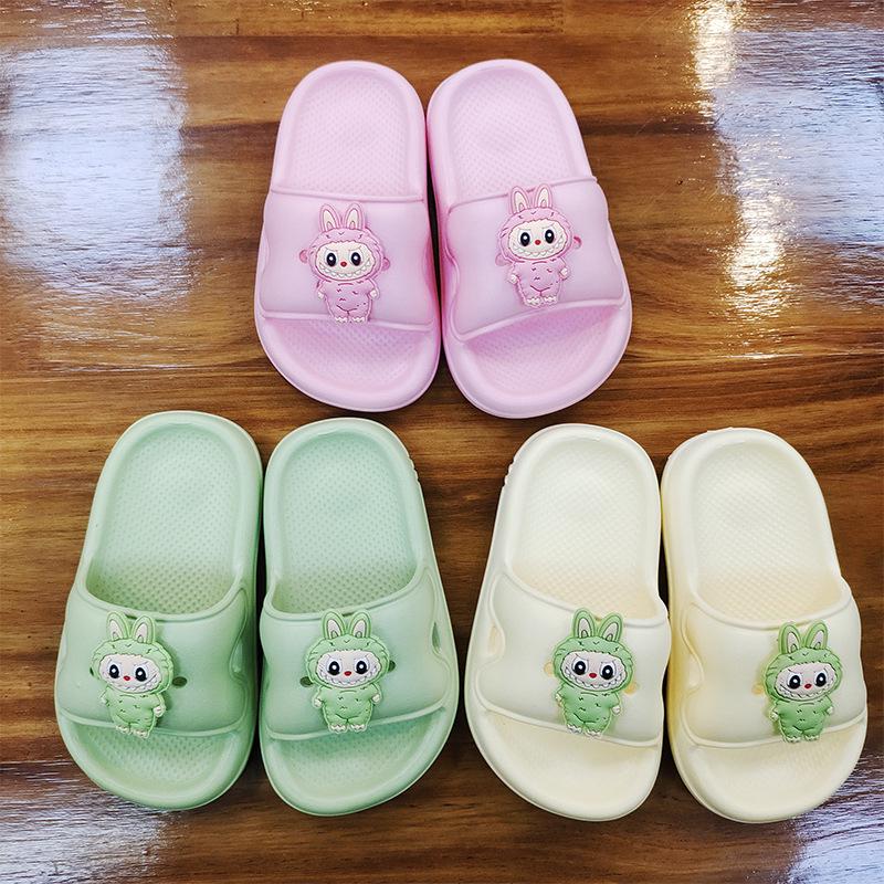 Labubu Eva Kinder Cartoon Indoor Hausschuhe - Baby Bad Cool Hausschuhe