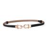 Trendy Koreaanse Stijl Echt Lederen Riem voor Dames - Modieus en Veelzijdig voor Jurken, Rokken en Broeken