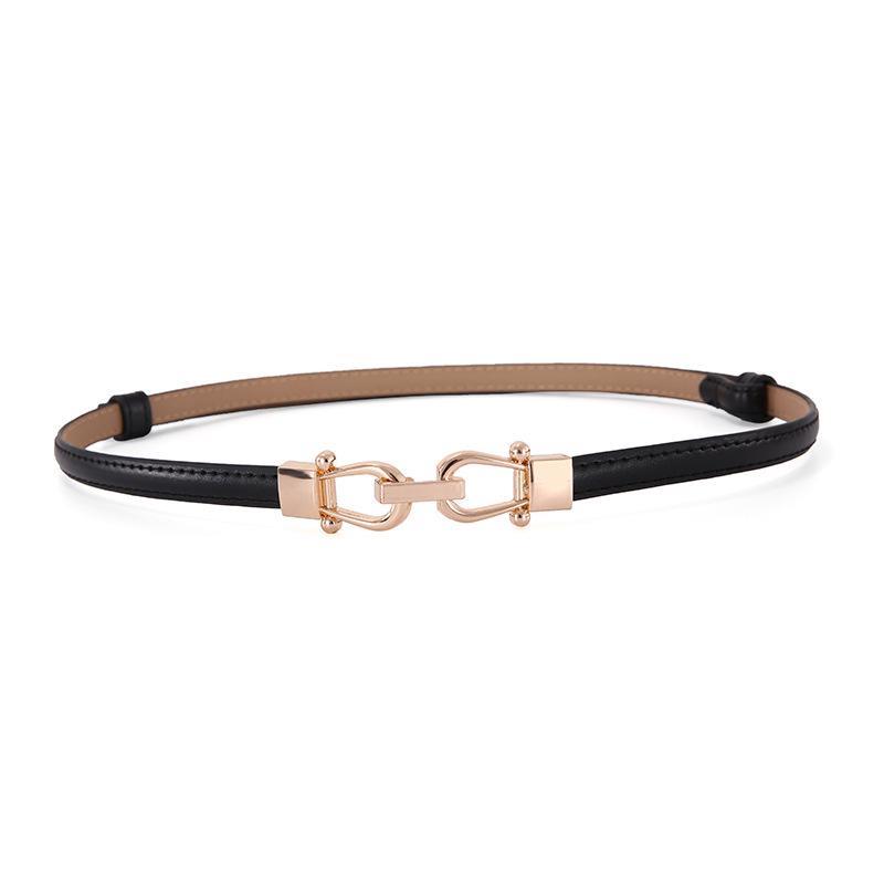 Trendy Koreaanse Stijl Echt Lederen Riem voor Dames - Modieus en Veelzijdig voor Jurken, Rokken en Broeken