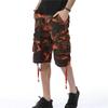 2025 Summer Men's Loose Casual Five-Pocket Work Pants Camouflage Shorts