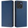 For Motorola Moto G15 4G Leather Case RINACASIS RC01 Phone Cover with RFID Blocking Wallet Stand
