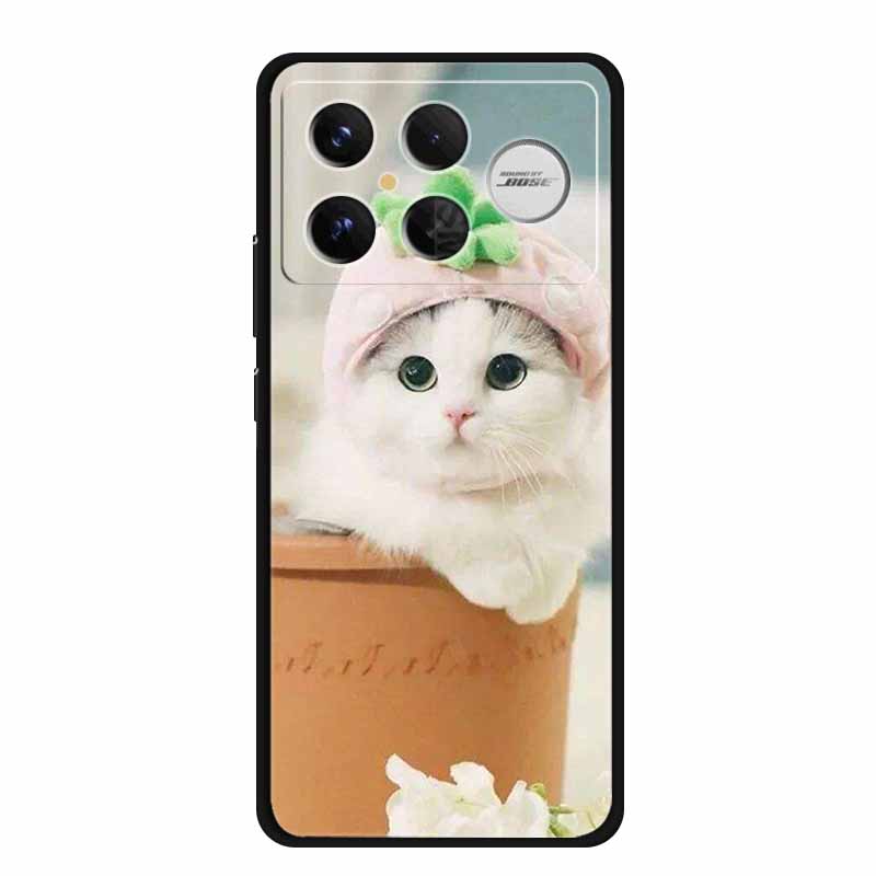 For Redmi K90 Pro Max Case Flowers Soft Silicone TPU Phone Cases for Xiaomi RedmiK90 Pro Max Shockproof Animals Protective Cover