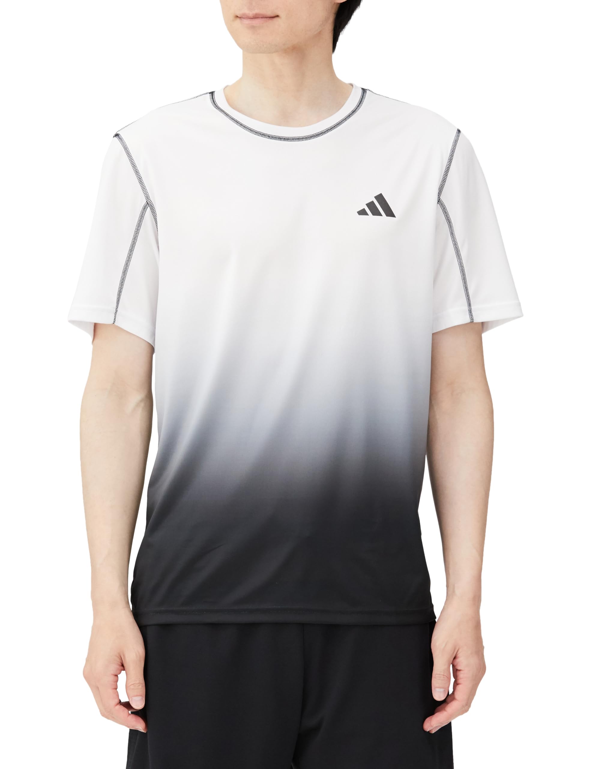 

Adidas KOL70 Tokyo Running Short Sleeve Black Size Men s T-Shirt, (IS0829), J/3XL