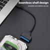 ** SATA To USB 3.0/Type-C/2 In 1 USB3.0 Type-C Cable Up To 6 Gbps For 2.5 Inch External HDD SSD Hard Drive SATA 3 22 Pin Adapter