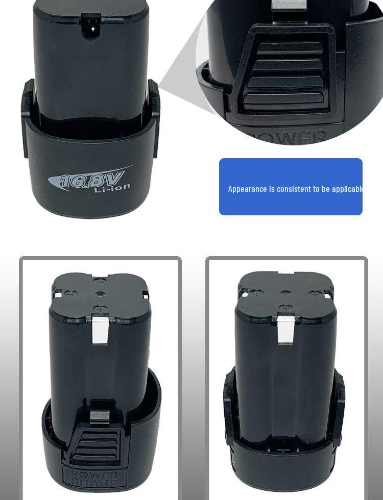 12V Cordless Electric Drill & Screwdriver with 16.8V Rechargeable Lithium Battery