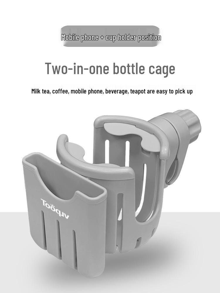 Universal Cup & Phone Holder for Electric Bikes and Vehicles