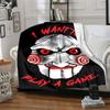 Saw Movie Flannel Blanket Soft All-Season Throw, Design for Camping, Car Travel, Hiking Sofa, Bed, Office Perfect Gift for Parties