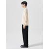 8SECONDS Modified Ribbed Loose Fit Collar Pullover Ivory
