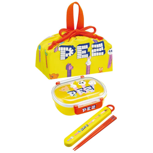 Skater Children's Drawstring Lunch Bag, Made in Japan, PEZ, for Boys and Girls, KB7-A