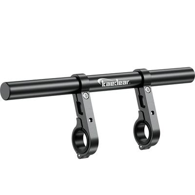 Kaedear Motocyklowy Uchwyt na Kierownicę ze Smartfonem 22mm 303mm i Średnicami Kierownicy Multi-Uchwyt, KDR-H4XW-BK, Uchwyt, Średnica, Długość,