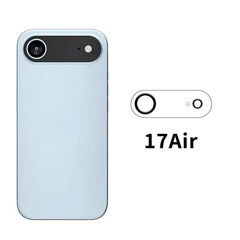 1-4PCS 8K HD Tempered Glass Camera Protect Cover For iPhone 17 Pro Max Air Anti-Fingerprint Anti-scratch Full-cover Rugged Film