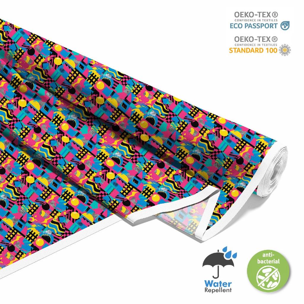 Outdoor Dekostoffe Oxford - Motiv Geometrisch I Dx3540