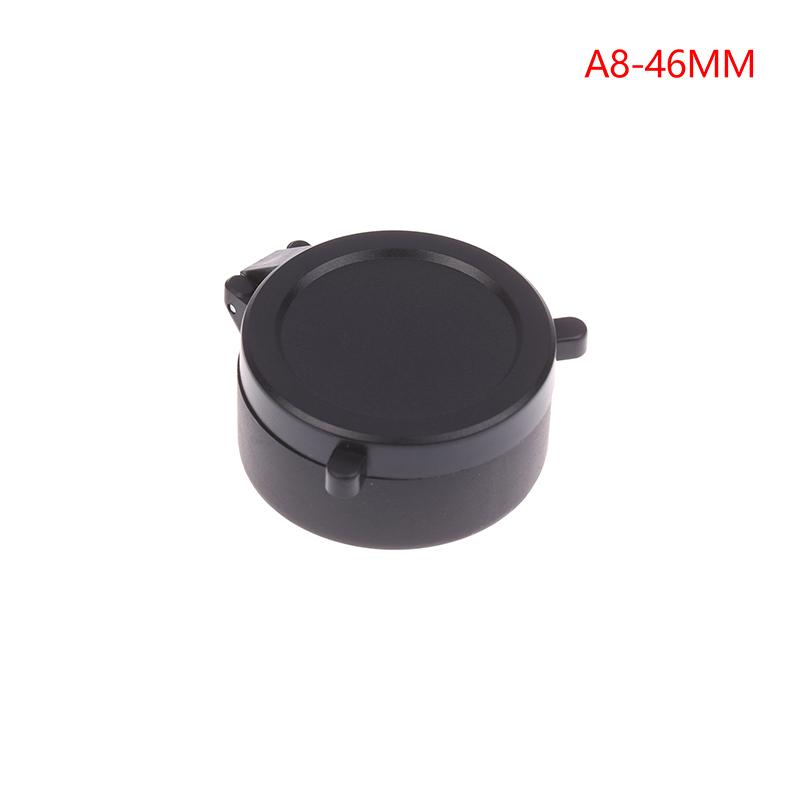 Rifle Scope Lens Cover Spring Up Quick Flip Openning Lens Dustproof Cover Telescope Cap For 30-64Mm Caliber Hunting Riflescopes