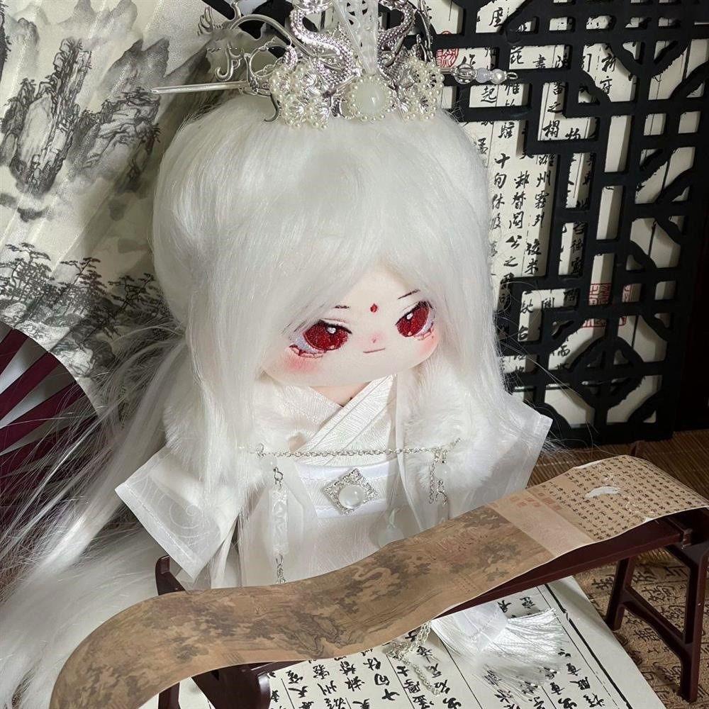 Kawaii 20Cm Doll Clothes Ancient Style Set Fashion Cool Robe Doll Outfit Costume Diy Doll Accessories