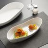 Nordic Special-Shaped Plate, Dessert Plate, Restaurant Salad Plate, Long Strip, Deep Plate, Hotel Tableware, Artistic Conception, Dish Plate, Cold Dis