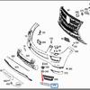 Mercedes-Benz Front Bumper Chrome Decorative Strip