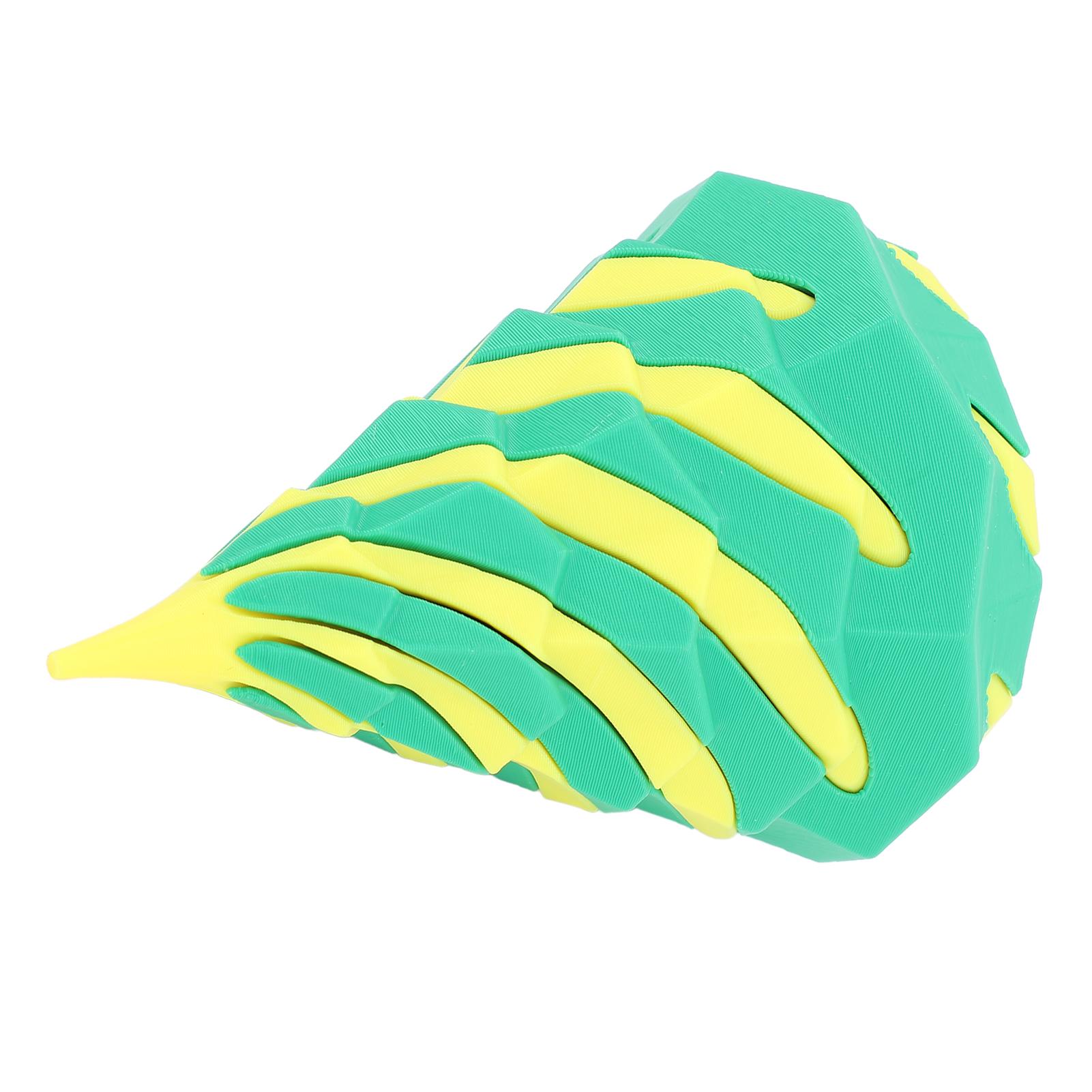 

Spiral Cone Toy 3D Printed Pyramid Passthrough Sculpture PLA Pass Through Toy for Entertainment Decoration