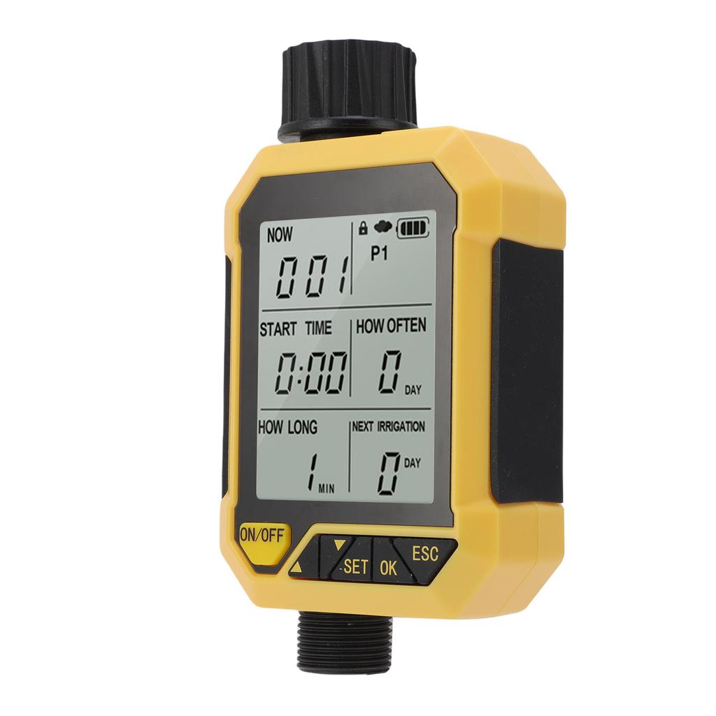 Sprinkler Timer G34 G12 Inlet G34 Outlet Automatic Watering Timing Controller with Rain Sensing