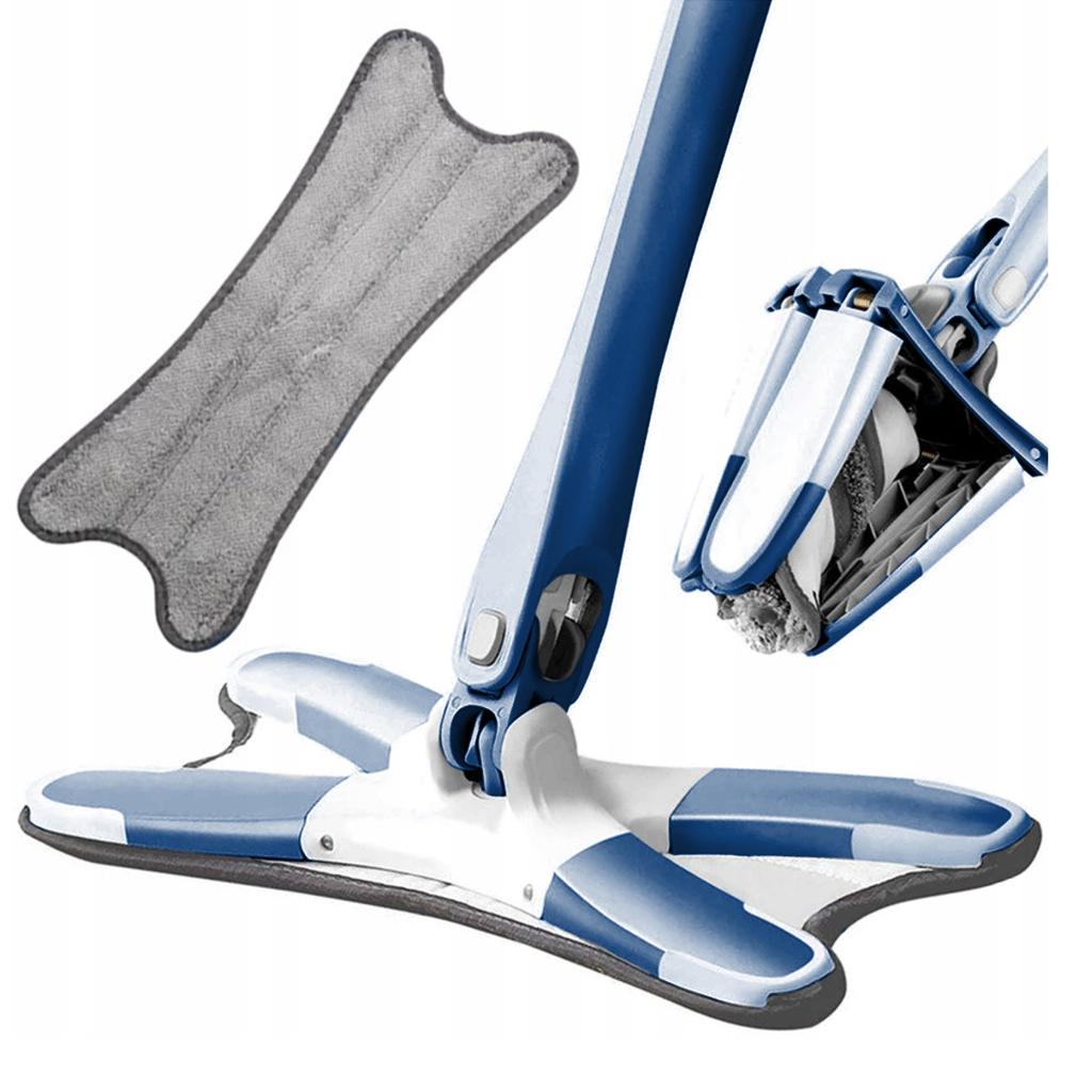 Isma X-type Rotating Wringer Floor Mop with Wringer + 3 Pads
