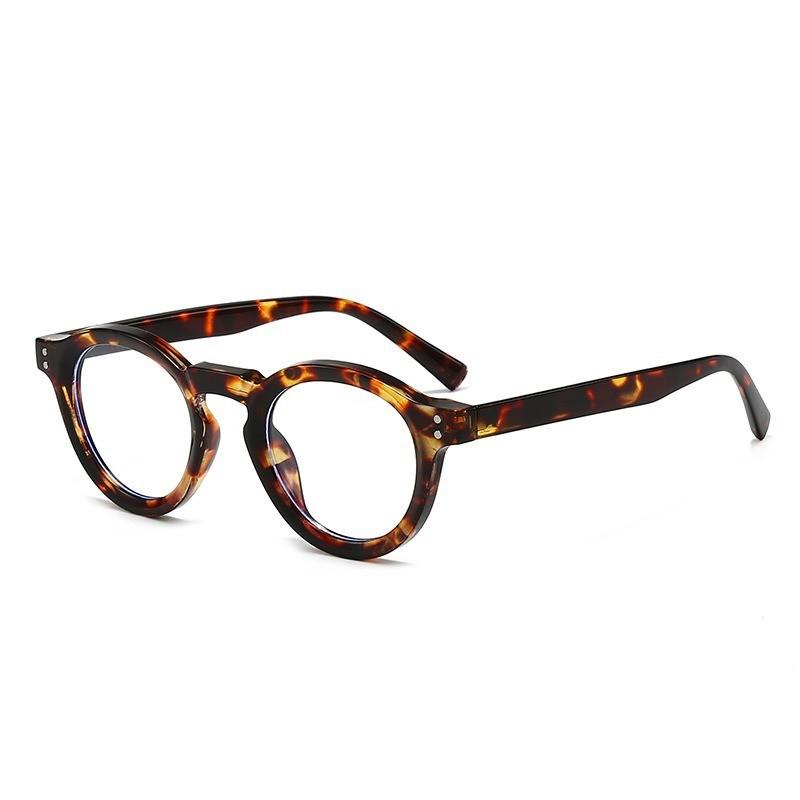 Vintage Round Frame Sunglasses For Men And Women Uv400 Sun Protection With Blue Light Blocking For Outdoor Activities