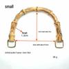 Handmade Bamboo D-Shaped Handle for Bags and Luggage