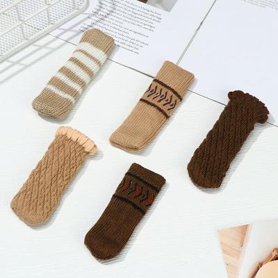 4Pcs/Set Cute Anti-Noise Floor Protector Non-slip Table Foot Cover Protective Case Furniture Legs Sleeves