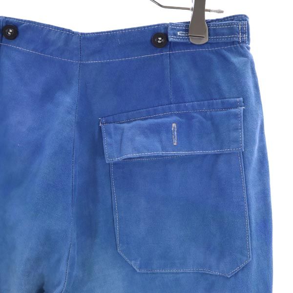 Vintage 70s Euro Work Long Pants Blue Men's Used