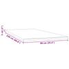 Mattress Topper 90x220x5 cm