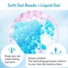 Cooling Eye Mask with Gel Bead Reusable Cold Compress Ice Pack Sleeping Eye Cooling Pads for After Eyelid Surgery Skin Care Tool
