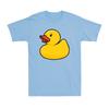 Rubber Duck Cute Cartoon Duck Animal Lovers Gift Novelty Unisexs Cotton Tshirt