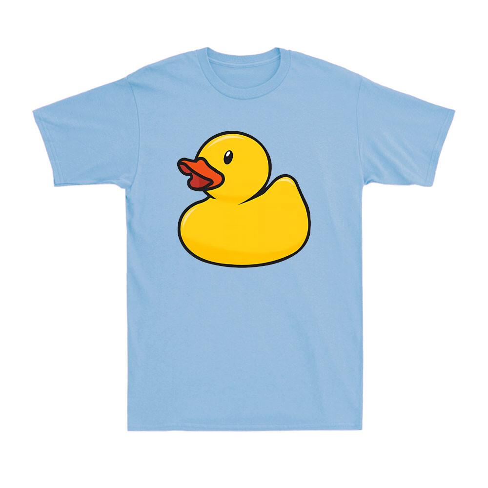 Rubber Duck Cute Cartoon Duck Animal Lovers Gift Novelty Unisexs Cotton Tshirt
