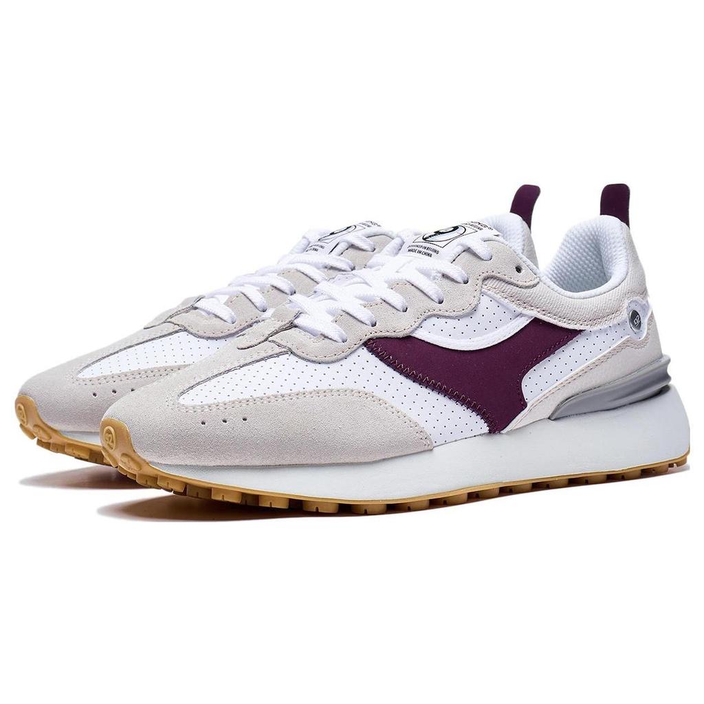 Li Ning Fangyuan Classic Synthetic Leather Slip Resistant Abrasion Resistant Low top Sports Casual Shoes Men's AGCT047-4