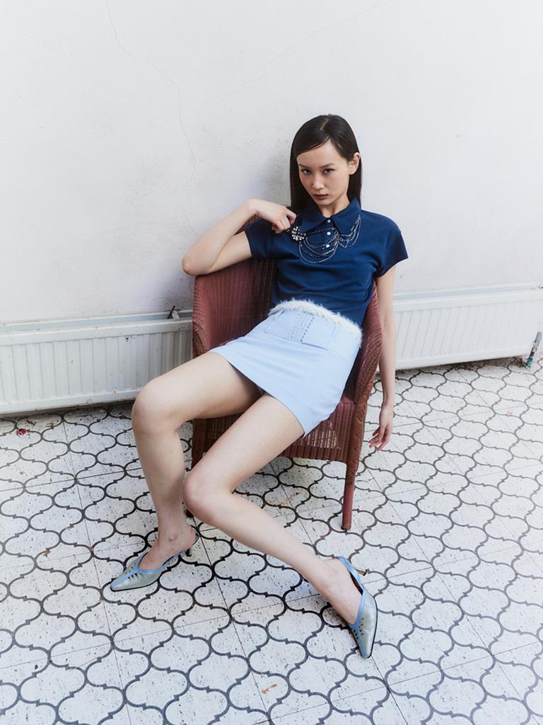 Kkudeubaeng Mannequin Pique Shirt (2 Colors)