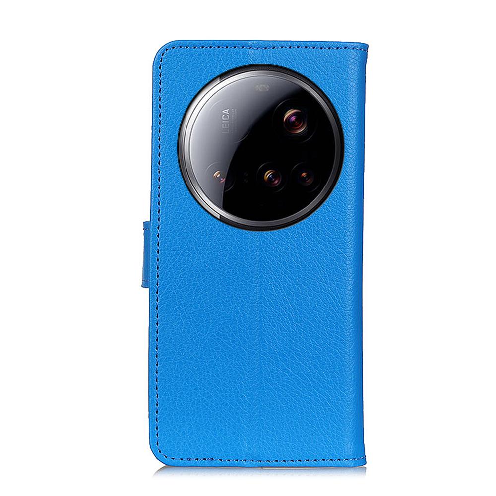 For Xiaomi 15 Ultra Wallet Case PU Leather Phone Cover Litchi Texture
