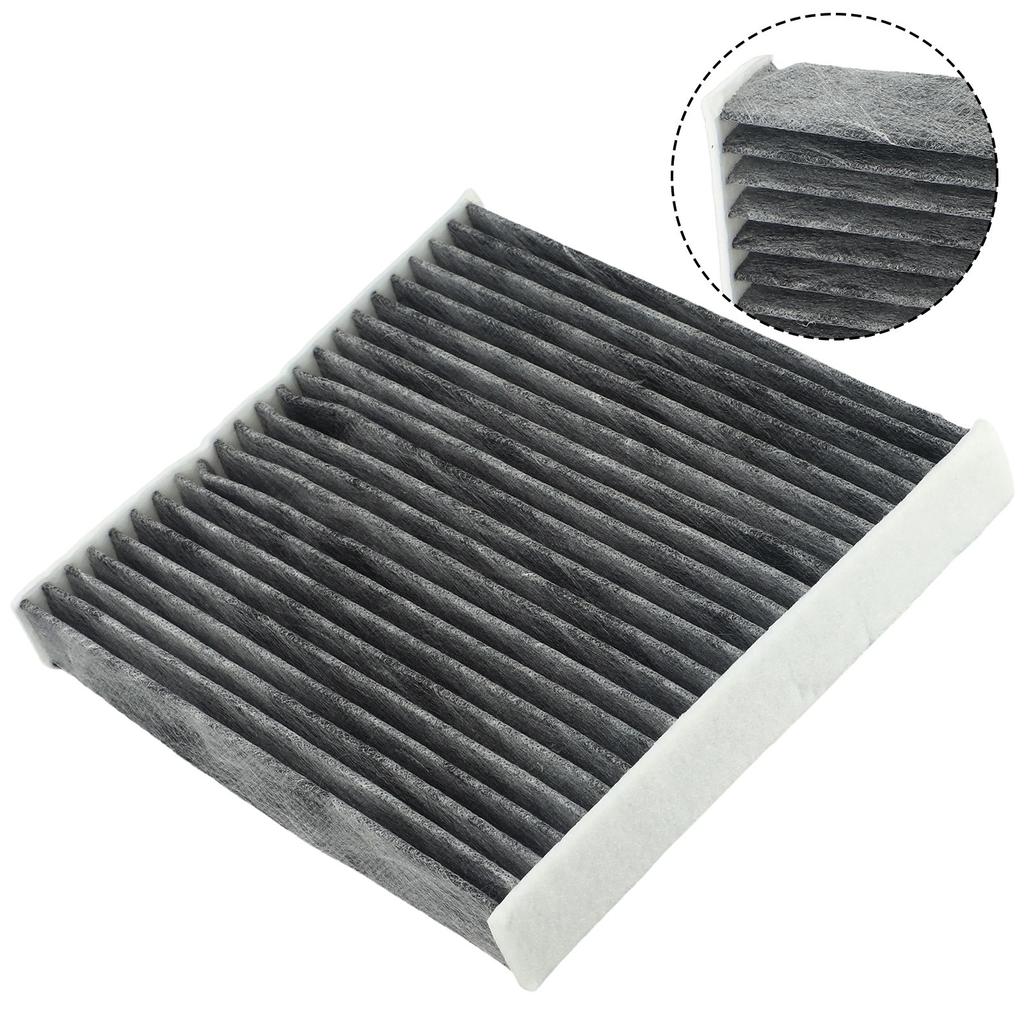 1pc Cabin Air Filter Car Auto Carbon Fiber Accessories Replacement Tool