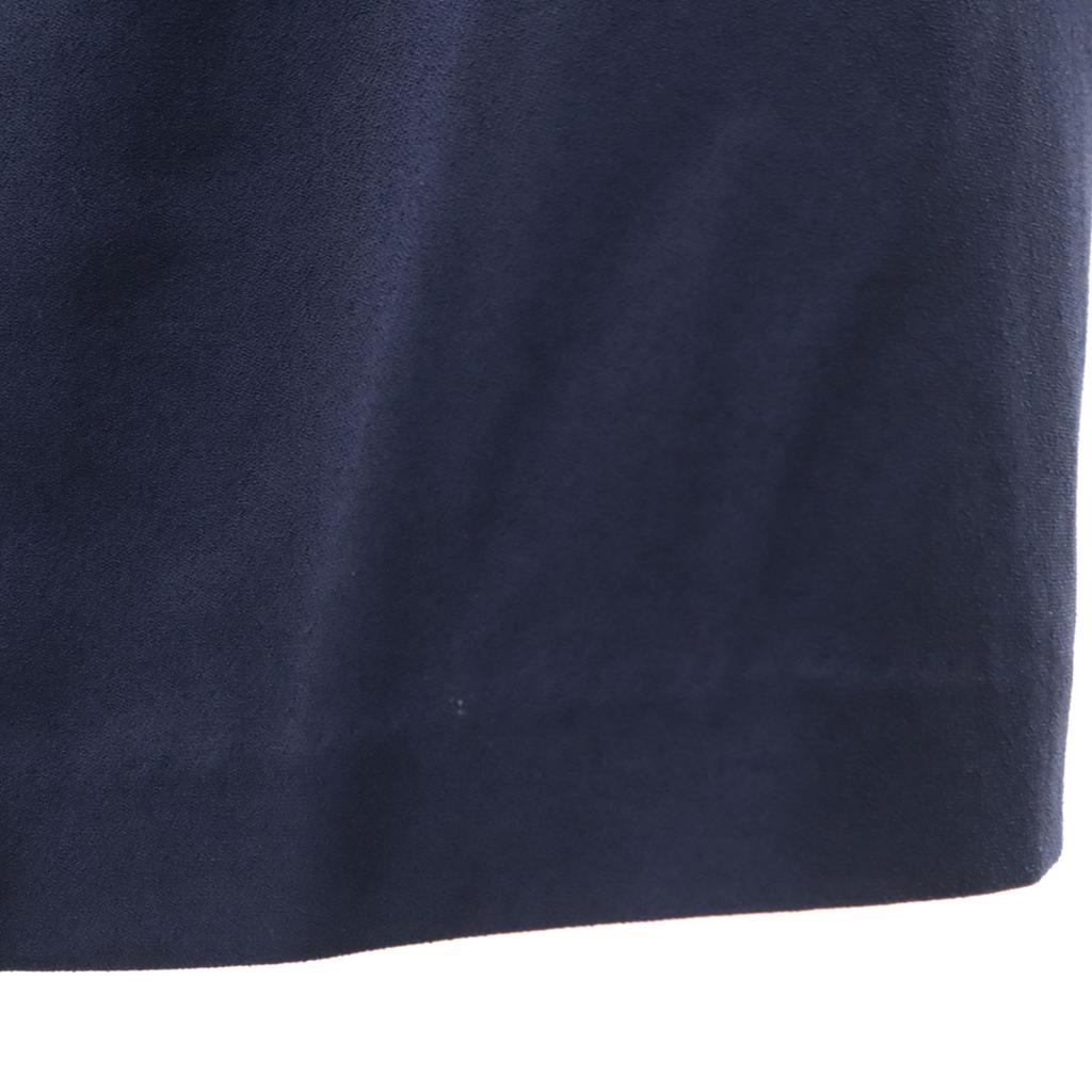 Demi-Luxe BEAMS Made In Japan Short Sleeve Flared Lace Sleeves Knee-length Dress Women Used