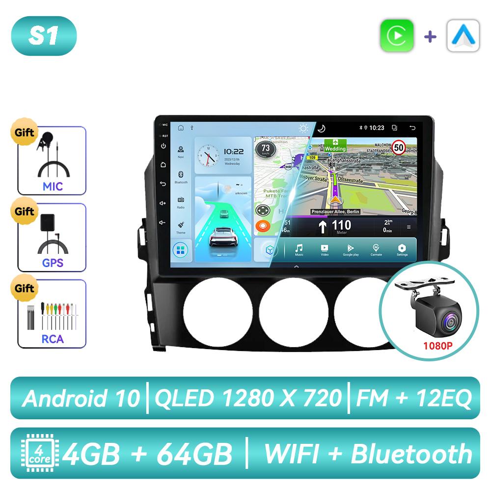 Car Radio For Mazda MX-5 MX5 2008 - 2015 Android Multimedia Video Player Navigation GPS Carplay Touch Screen Auto Stereo Intelligent Systems