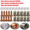 Plasma Electrode No 33366XL PT-23/27 Plasma Cutter Consumables Electrode Tip Nozzles 33366XL 33367 33418
