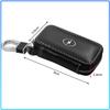 Leather Car Key Case Keychain Zipper Key Case Bag Accessories For Opel Astra H G Corsa Insignia Astra Antara Meriva Zafira Interior