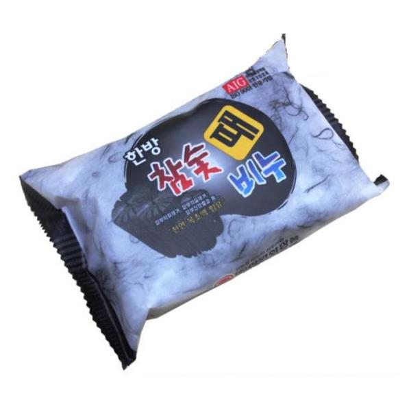 Charcoal herbal soap, shower soap, body wash, scrub (10832170) Charcoal soap