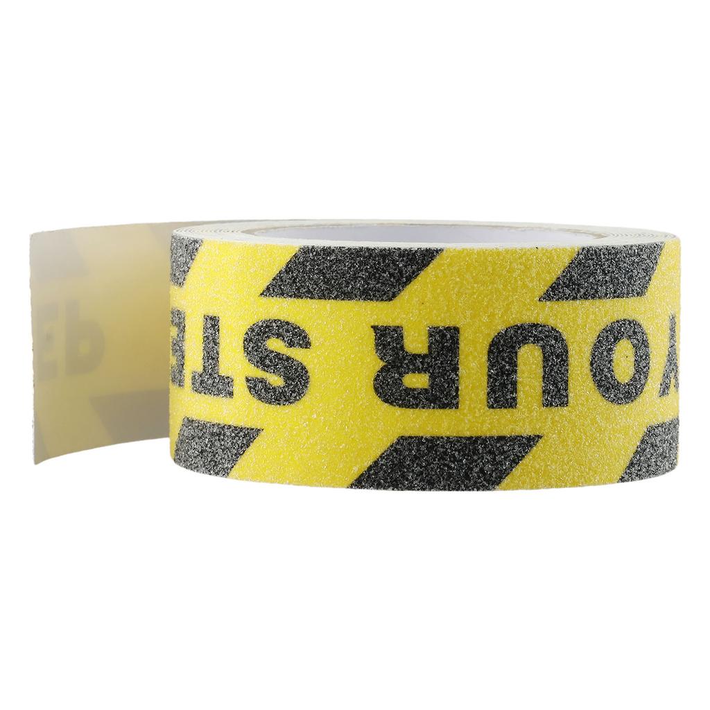 5*5CM Tape Step Watch Your Sign Slip Floor Anti Caution Sticker Wet Abrasive Stickers Non Safety Decals Stair Steps