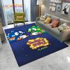 Cartoon Bubble Bobble Game Gamer Covor Covor pentru acasă Sufragerie Dormitor Canapea Preluare Decor, Covor pentru zonă de joacă pentru copii Covoraș antiderapant
