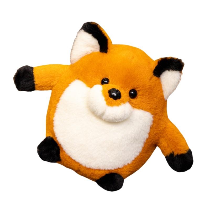 Cute Cute Chubby Fox Doll Plush Toy Little Fox Doll Children Soothing Doll Birthday Gift